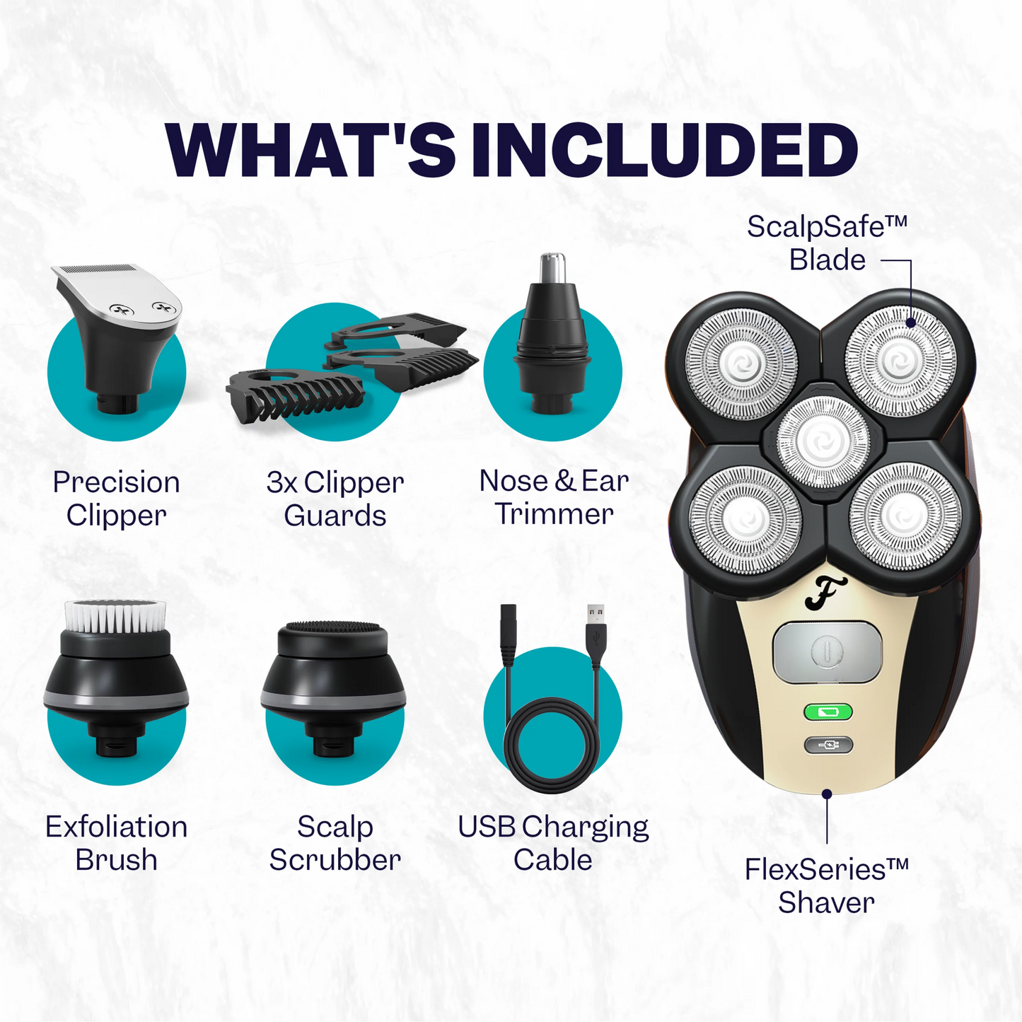 FlexSeries® Shaving Kit - Number 1 in USA !